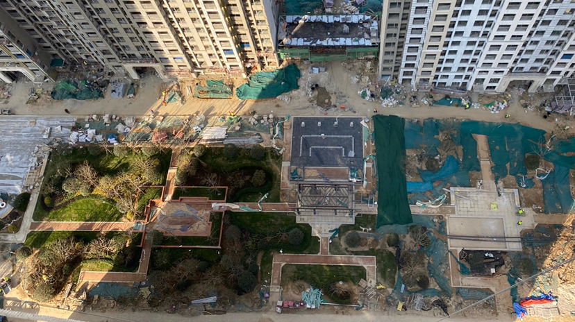 鑫苑国际新城十二号院-更新有户型图和方案小区的施工进展